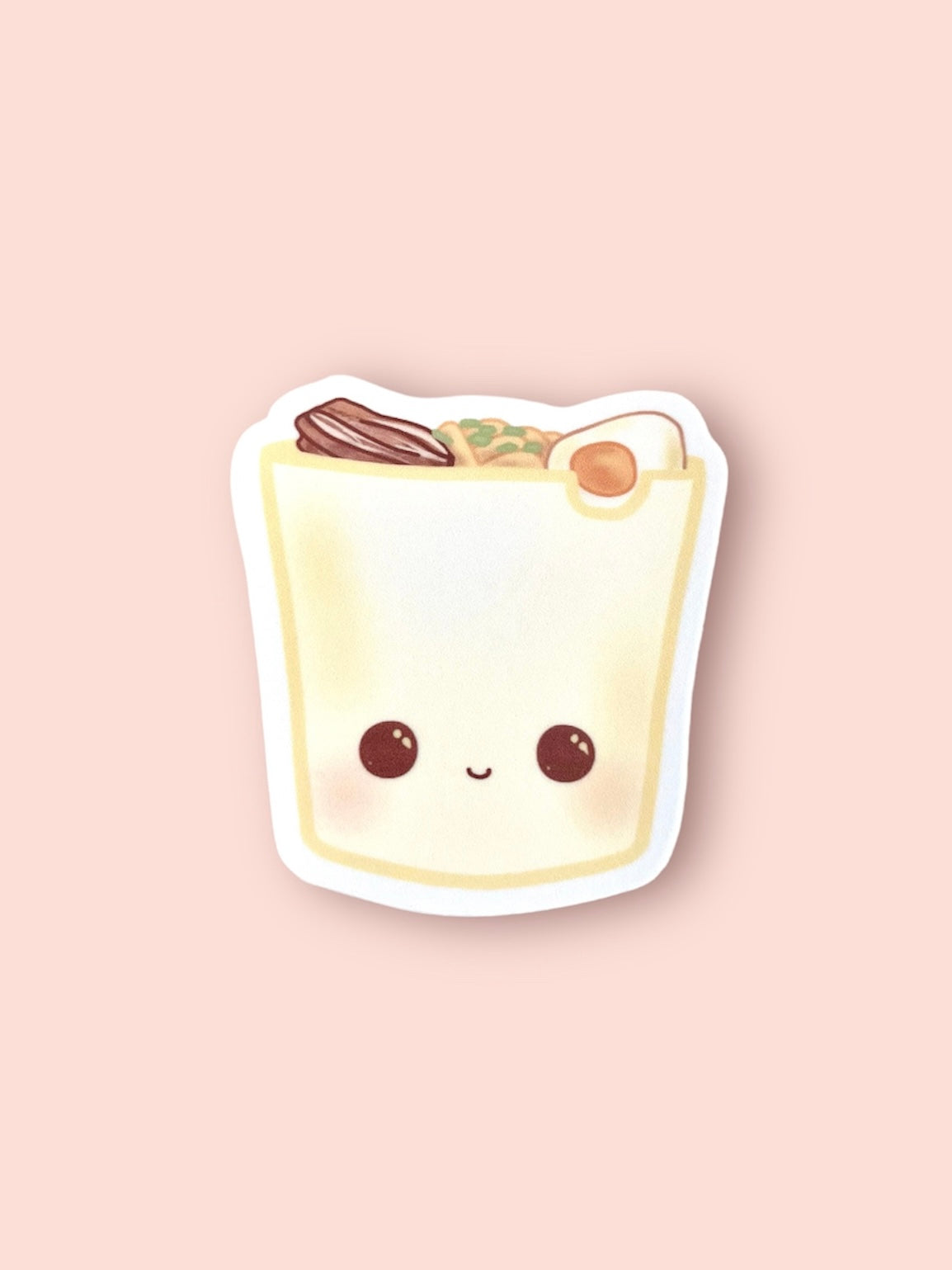 we ramen to be sticker 2.5”