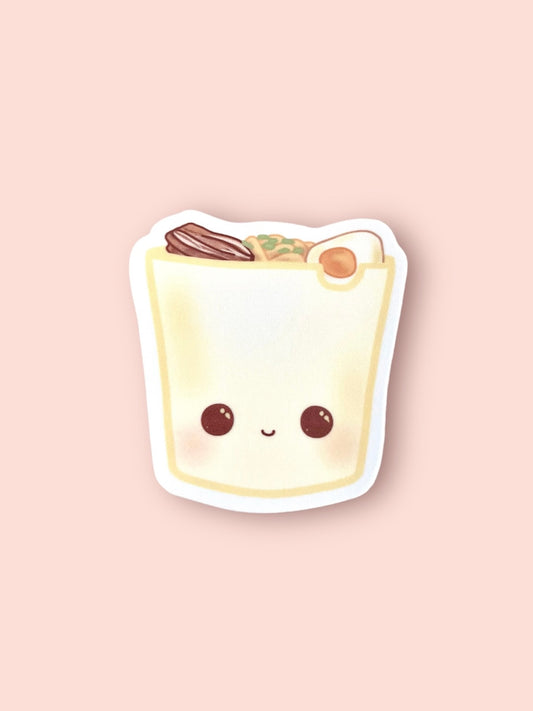 we ramen to be sticker 2.5”