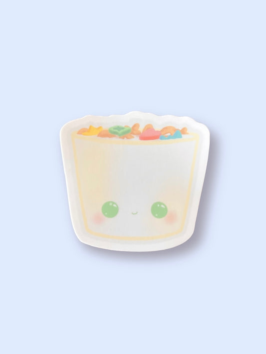 cereal-ously lucky sticker 2.5”